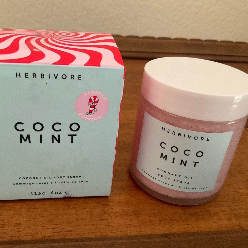 Herbivore Coco Mint Body Scrub 4 oz.
